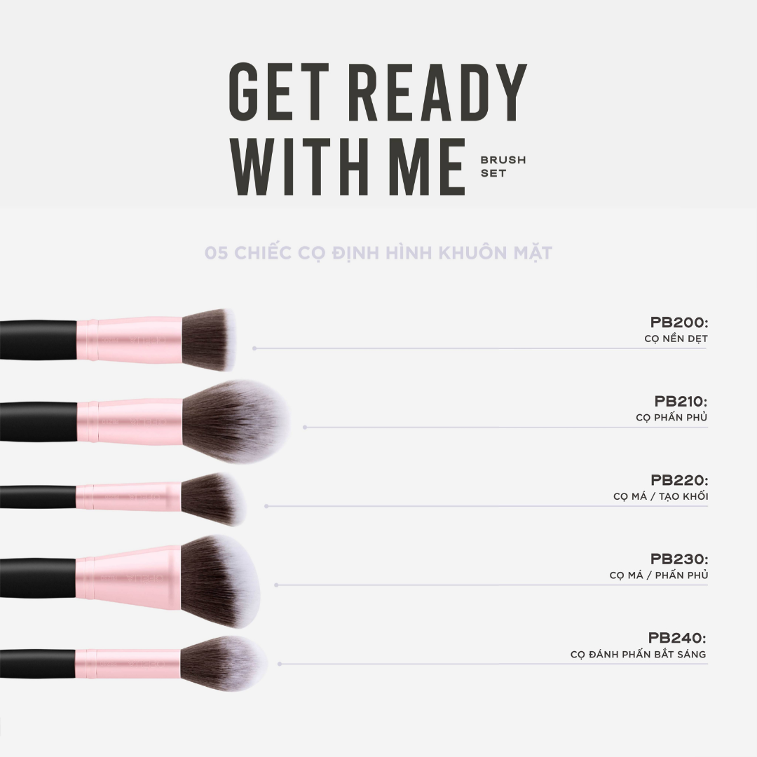 GET READY WITH ME (11PCS)