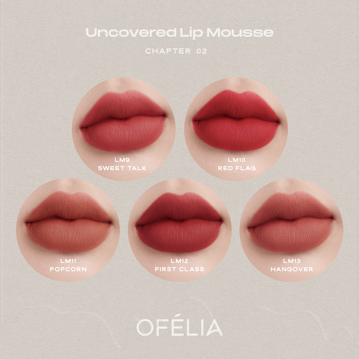 SET 2 UNCOVERED LIP MOUSSE CHAPTER 02