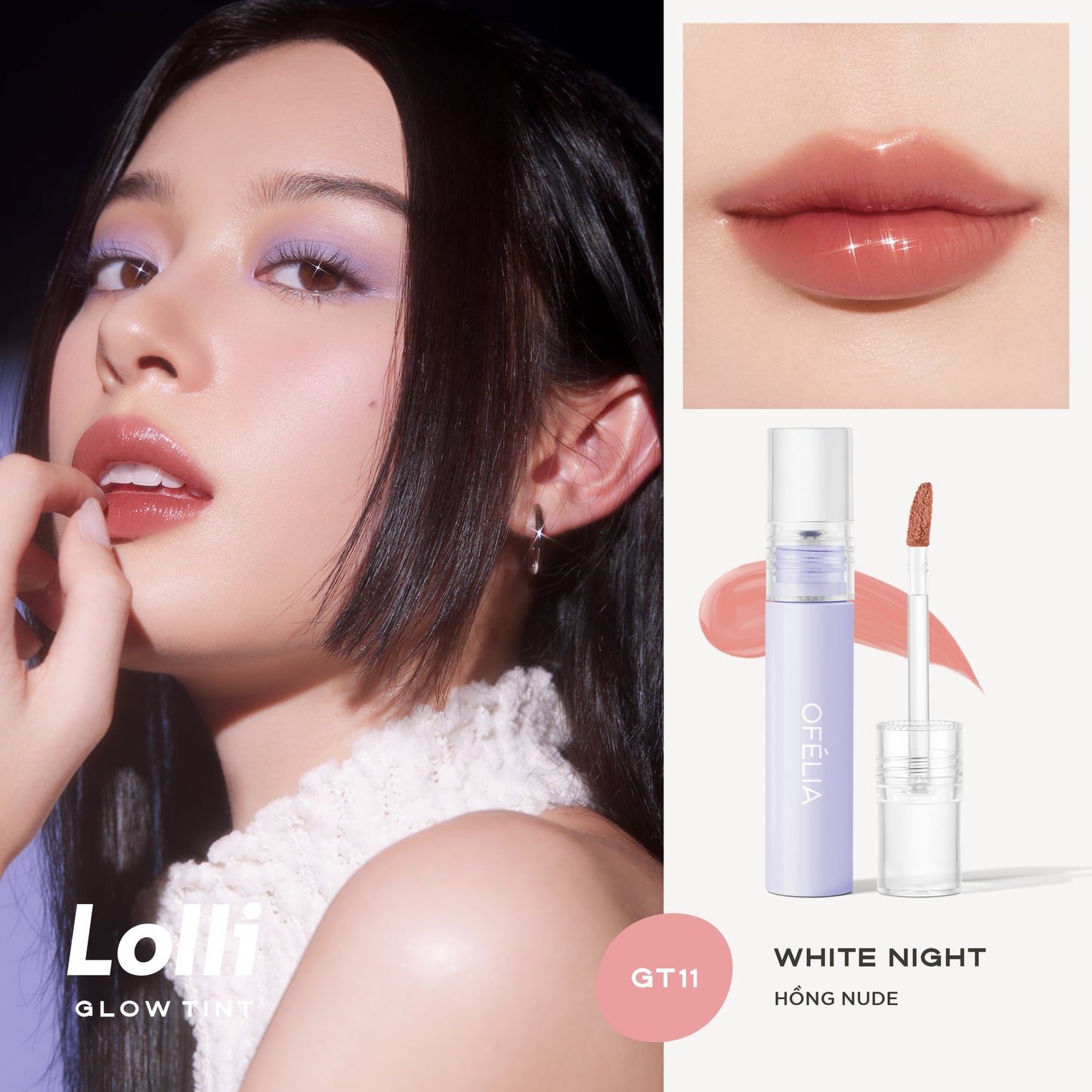 SET LOLLI GLOW TINT + UNCOVERED LIP MOUSSE CHAPTER 01
