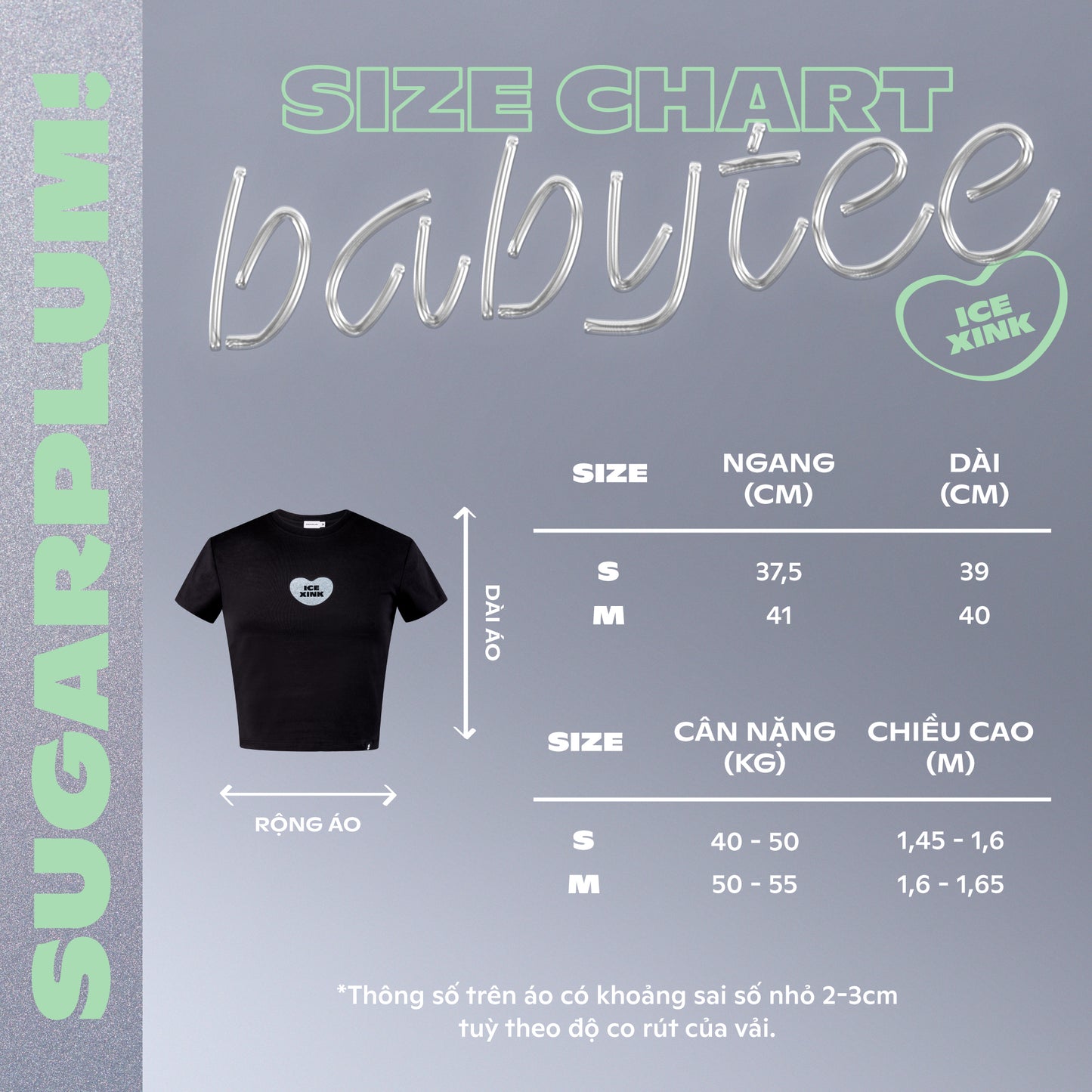ICEXINK BABY TEE