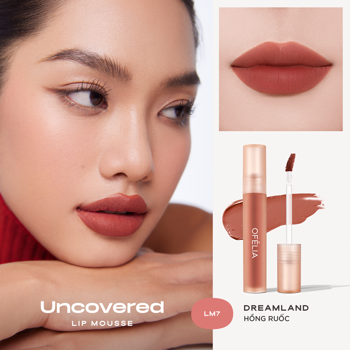 SET UNCOVERED LIP MOUSSE + LOLLI LIQUID BLUSH