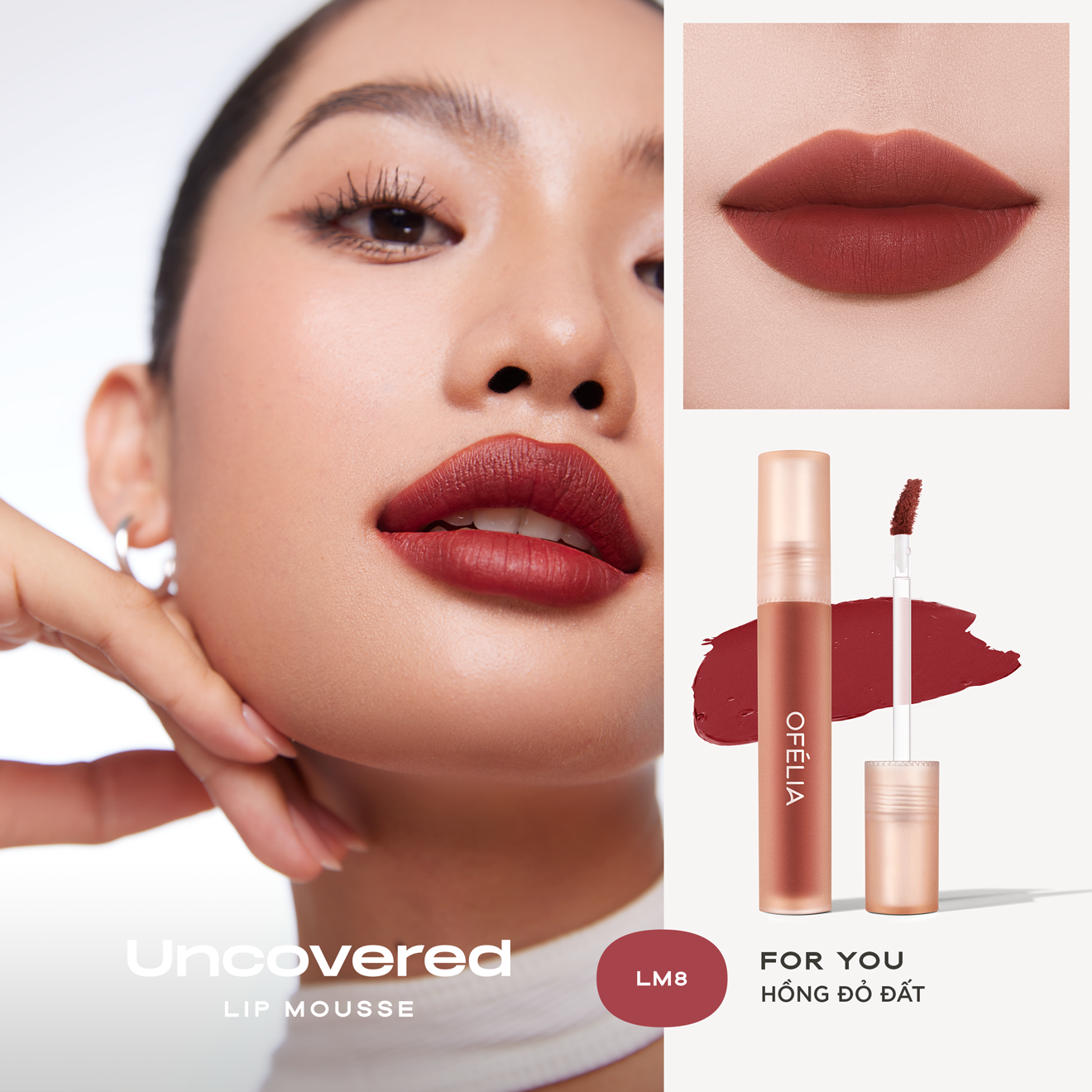 SET UNCOVERED LIP MOUSSE + LOLLI LIQUID BLUSH