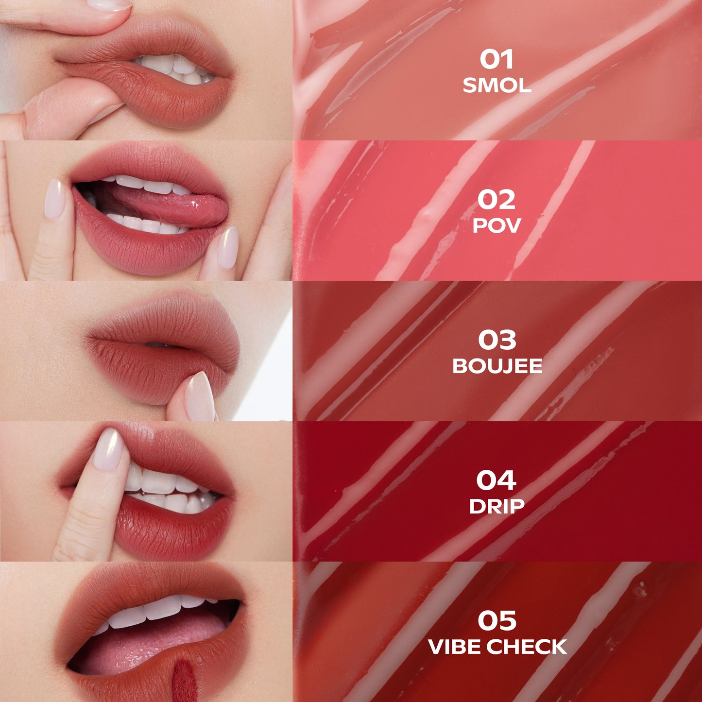 SET MISTYNOW BLURRING TINT + MINTYICE SPARKLING GLOSS